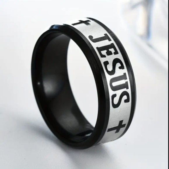 Other - Stylish 8mm Stainless Steal Ring